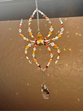 Beaded Crystal Suncatcher.